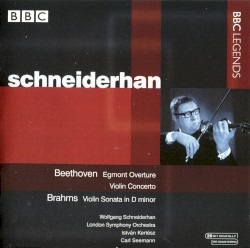 Beethoven: Egmont Overture / Violin Concerto / Brahms: Violin Sonata in D minor