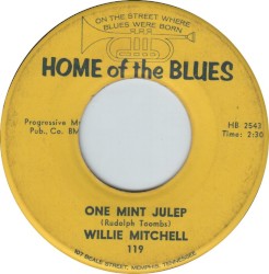 One Mint Julep / I’ve Got a Right to Cry