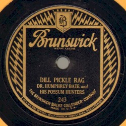Dill Pickle Rag / Take Your Foot Out Of The Mud And Put It In The Sand