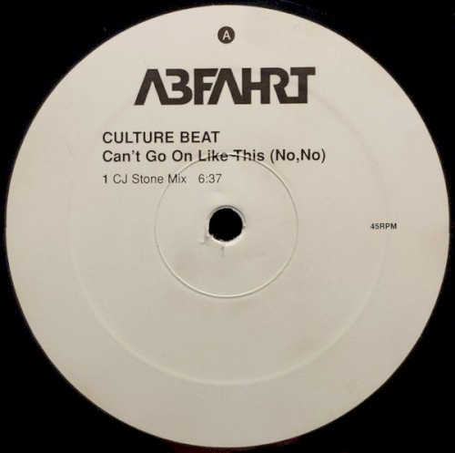 Can't Go On Like This (No, No)