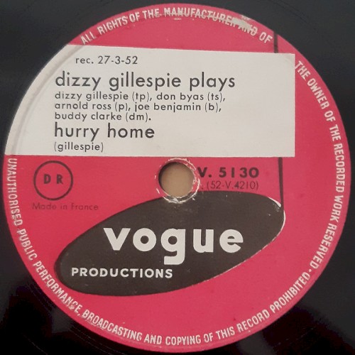 Hurry Home / Say Eh