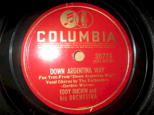 Down Argentina Way / Two Dreams Met