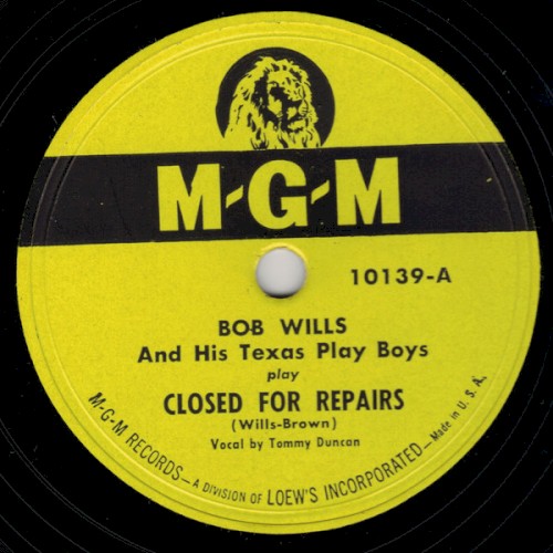 Closed for Repairs / Little Cowboy Lullaby