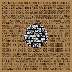 Sad is Fashion