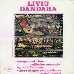 Suspended Time • Affectus Memoria • Quadriforium III • Three Stages About Silence • Rezonances