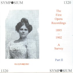 The First Opera Recordings 1895~1902 A Survey, Part II