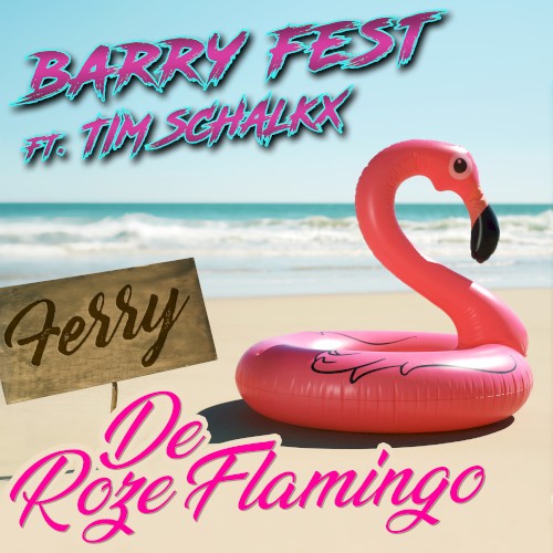 Ferry de roze flamingo