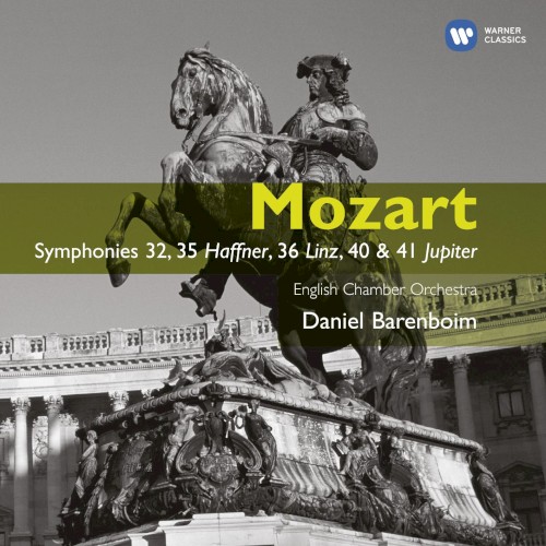 Symphonies 32, 35 “Haffner”, 36 “Linz”, 40 & 41 “Jupiter”