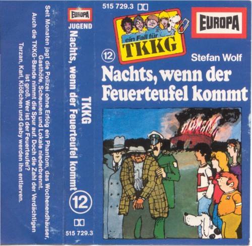 TKKG 12: Nachts, wenn der Feuerteufel kommt