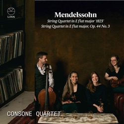 String Quartet in E-flat major '1823' / String Quartet in E Flat Major, op. 44 no. 3