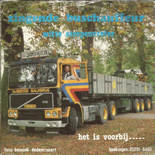 Witte-strepenvreter / Het is voorbij