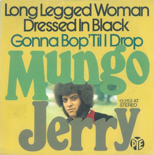 Long Legged Woman Dressed in Black