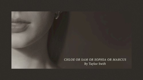 Chloe or Sam or Sophia or Marcus