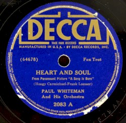 Heart and Soul / While a Cigarette Was Burning
