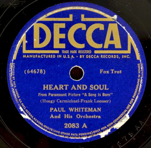 Heart and Soul / While a Cigarette Was Burning