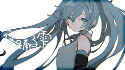 夜踊る雫