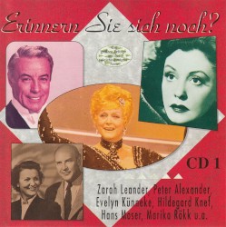 Erinnern Sie sich noch? CD 1