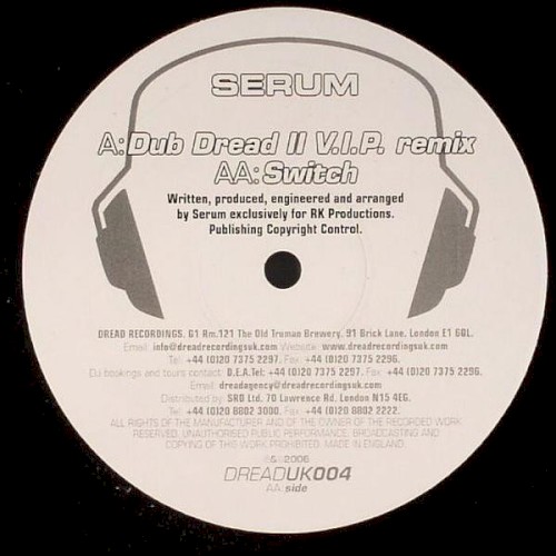 Dub Dread II (V.I.P remix) / Switch