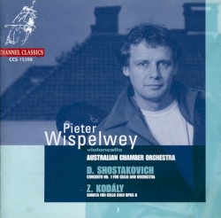 D. Shostakovich: Concerto no. 1 for Cello and Orchestra / Z. Kodály: Sonata for Cello Solo, op. 8