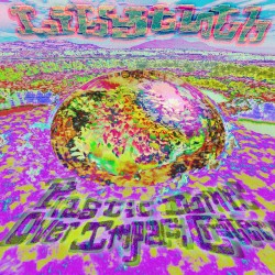 Plastic Dome Over Impact Crater