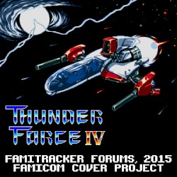 Thunder Force IV: Famicom Cover Project