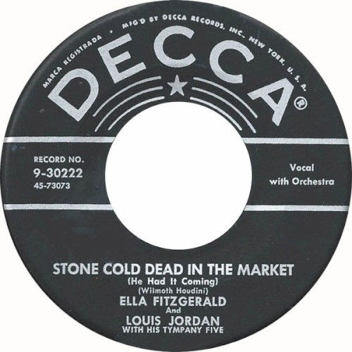 Stone Cold Dead in the Market / Peas and Rice