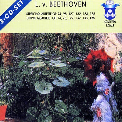 Streichquartette, op. 74, 95, 127, 132, 133, 135