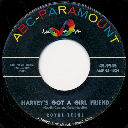 Harvey's Got A Girl Friend / Hangin' Around