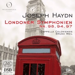 London Symphonies 98, 94, 97