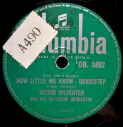 How Little We Know / Gina