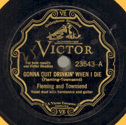 Gonna Quit Drinkin' When I Die / Drifting On
