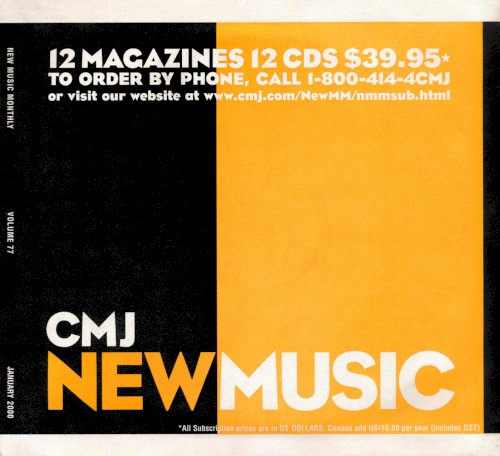 CMJ New Music Monthly, Volume 77: January 2000