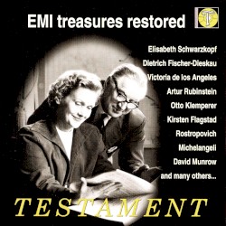 EMI Treasures Restored꞉ A Testament Sampler