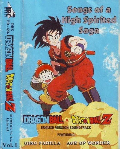 Dragon Ball Dragon Ball Z Songs of A High Spirited Saga