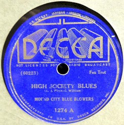 High Society Blues / Muskrat Ramble