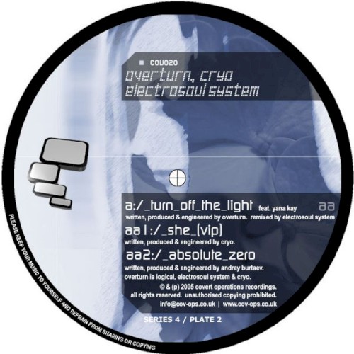 Turn Off the Light (Electrosoul System remix) / She (VIP) / Absolute Zero