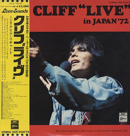 Cliff “Live” In Japan ’72