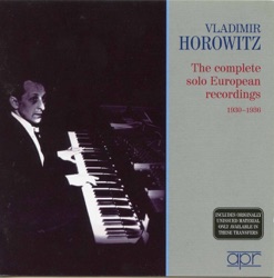 Vladimir Horowitz: The complete solo European recordings