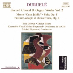 Sacred Choral & Organ Works, Volume 2