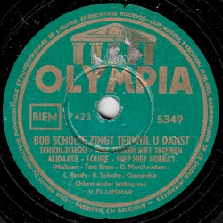 Bob scholte zingt terwijl u danst