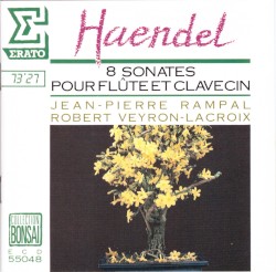 8 sonates pour flûte et clavecin