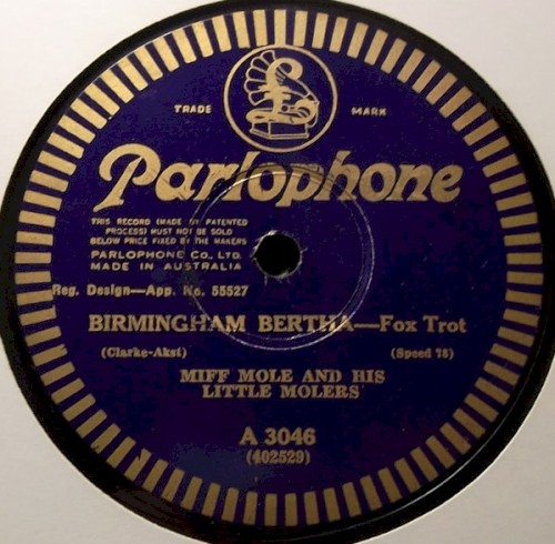Birmingham Bertha / Bessie Couldn't Help It