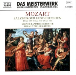 Mozart Salzburger Festsinfonien