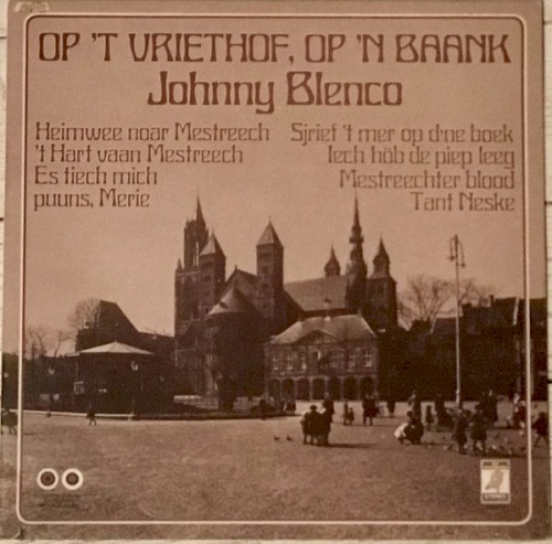 Op 't Vriethof, op 'n baank