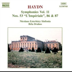 Symphonies, Vol. 11: Nos. 53 "L'Impériale", 86 & 87
