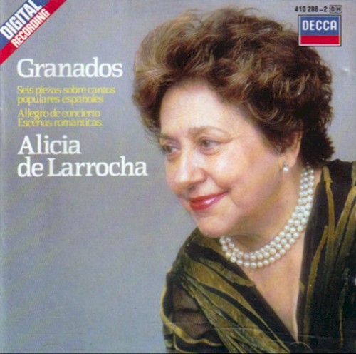 Seis Piezas Sobre Cantos Populares Españoles / Allegro de concierto / Escenas romanticas