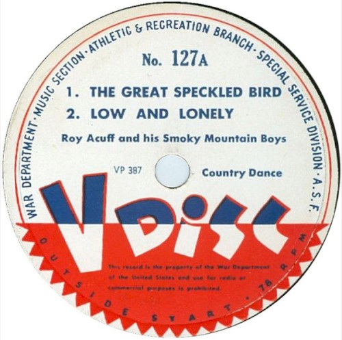 The Great Speckled Bird / The Honey Song