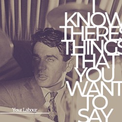 I Know There's Things That You Want to Say