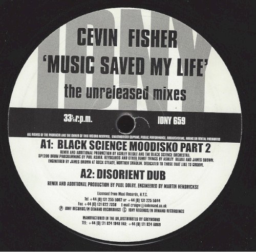 Music Saved My Life (The Unreleased Mixes)