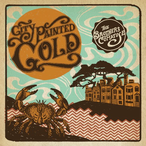 City Painted Gold